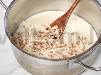 Alaus sriuba su sūriu Žingsnis 1