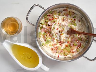 Alaus sriuba su sūriu Žingsnis 2