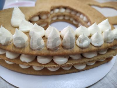 Greitas torto kremas su maskarpone ir baltuoju šokoladu pagrindine nuotrauka
