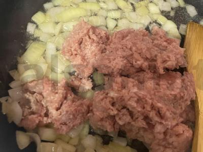 Flotsam makaronai su posūkiu Žingsnis 3