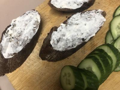 Česnakų laivo užkandis. Žingsnis 3