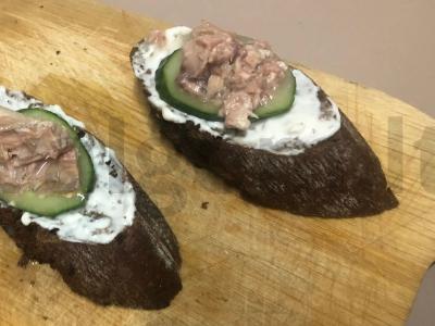 Česnakų laivo užkandis. Žingsnis 4