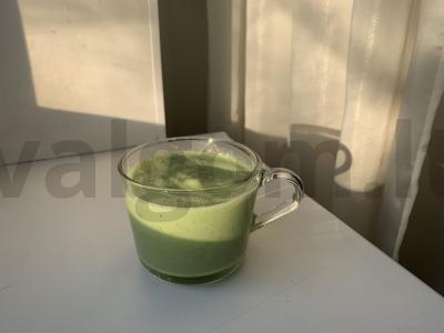 Agurkų kokteilis su obuoliu Žingsnis 4