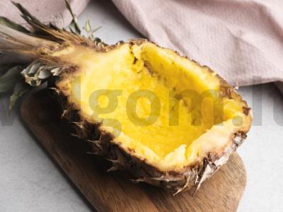 Mandarinai su ananasų vaisiais Žingsnis 1