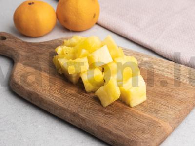 Mandarinai su ananasų vaisiais Žingsnis 2
