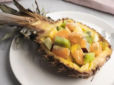 Mandarinai su ananasų vaisiais Žingsnis 3