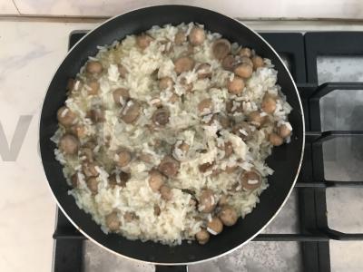 Risotto su mini grybais Žingsnis 4
