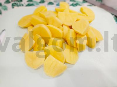 Prancūziška bulvių košė Žingsnis 1