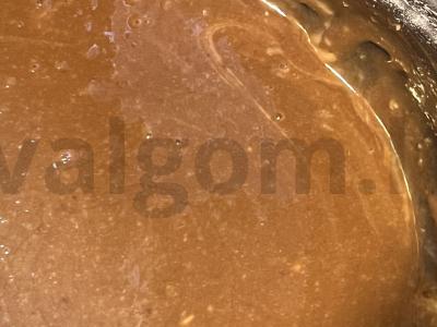 Šokoladinis arbatos pyragėlis Žingsnis 5