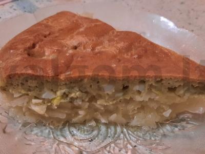 Kopūstų pyragas pagrindine nuotrauka