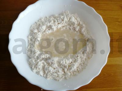 Plona naminė pitos duona Žingsnis 2