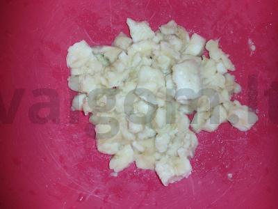 Avižiniai sausainiai su varške ir bananais Žingsnis 1