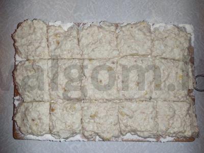 Avižiniai sausainiai su varške ir bananais Žingsnis 3
