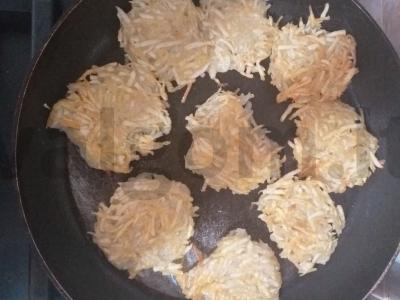 Bulviniai blynai be kiaušinių Žingsnis 5
