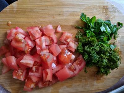 Vitaminų salotos su kaparėliais Žingsnis 2