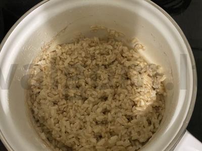 Risotto su krevetėmis Žingsnis 1