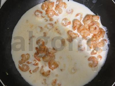 Risotto su krevetėmis Žingsnis 4