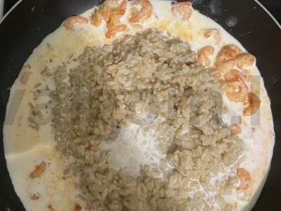 Risotto su krevetėmis Žingsnis 5