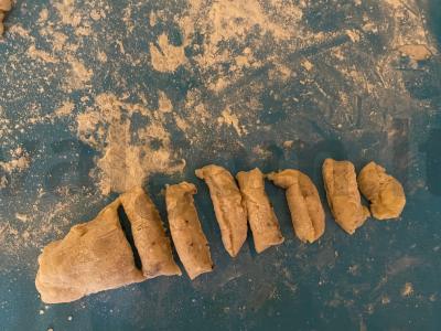 Majonezo sausainiai su šokoladu Žingsnis 4