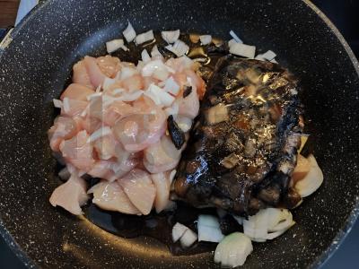 Julienne blyneliai Žingsnis 1