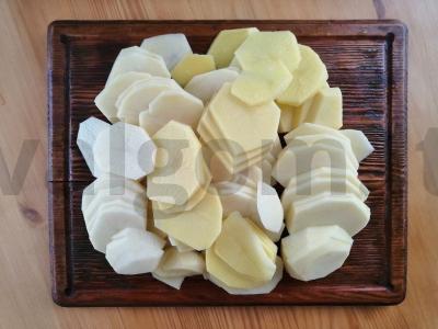 Įdaryta skumbrė su daržovėmis Žingsnis 2