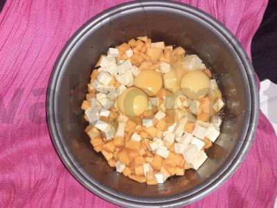 Moliūgų troškinys su tofu Žingsnis 3