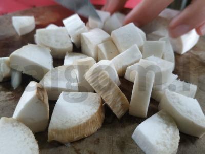 Vištiena su grybais Žingsnis 2