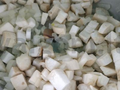 Vištiena su grybais Žingsnis 3