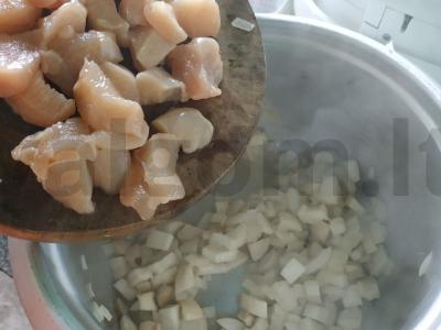 Vištiena su grybais Žingsnis 4