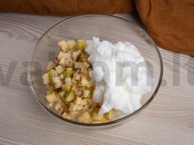 Ryžių pudingas su obuoliais ir cinamonu Žingsnis 5
