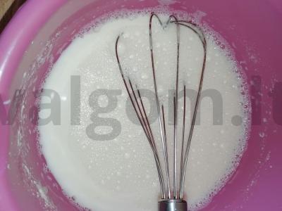 Kūdikių mišinio blyneliai Žingsnis 1