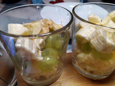 Vaisių salotos su jogurtu ir grietinėle Žingsnis 3