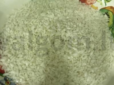 Įdaryti kalmarai su ryžiais ir daržovėmis Žingsnis 1