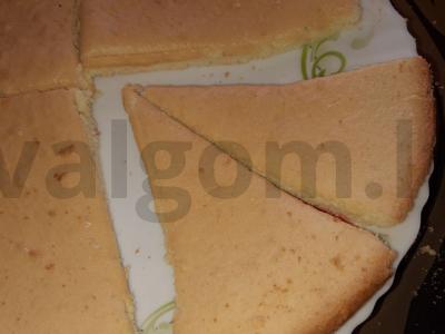 Arbatos sausainis pagrindine nuotrauka