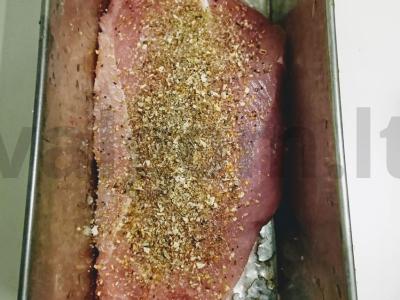 Marinate kepta kalakutiena su daržovėmis Žingsnis 1