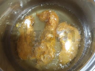 Traškios vištienos juostelės. Žingsnis 7