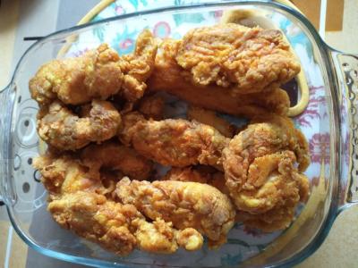 Traškios vištienos juostelės. Žingsnis 9