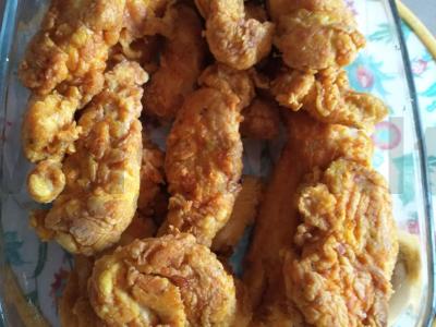 Traškios vištienos juostelės. pagrindine nuotrauka