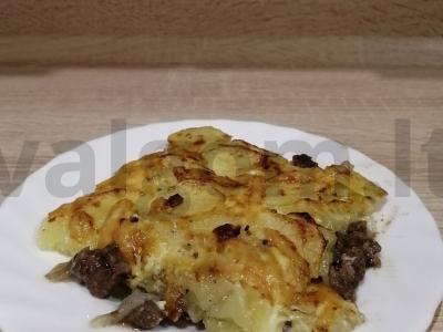 Prancūziškos bulvės orkaitėje pagrindine nuotrauka