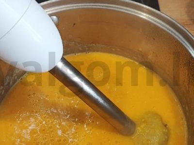 Moliūgų tyrės sriuba su kalmarais Žingsnis 2