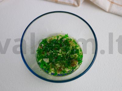 Keptuvėje keptas ešerys su laimo žievele ir jalapeño paprikomis Žingsnis 2