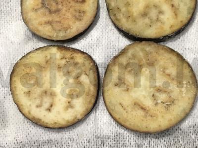 Traškus baklažanų užkandis su pomidorais Žingsnis 5