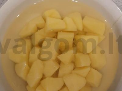 Pupelių sriuba suaugusiesiems ir vaikams Žingsnis 3