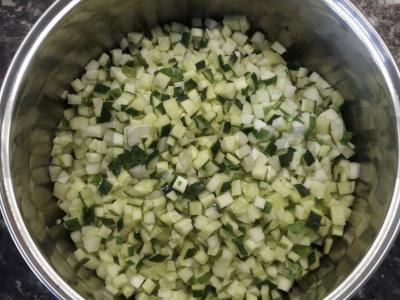 Vandens, grietinės ir majonezo omletas Žingsnis 3