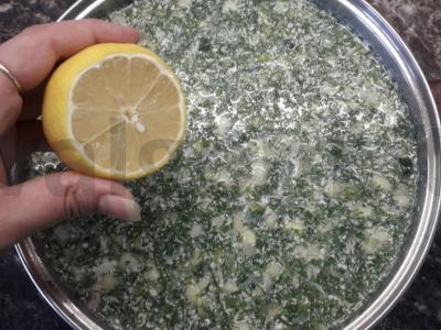 Vandens, grietinės ir majonezo omletas Žingsnis 7