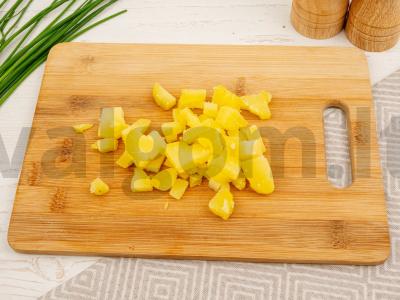 Ridikėliai ir rūgpienis Žingsnis 1