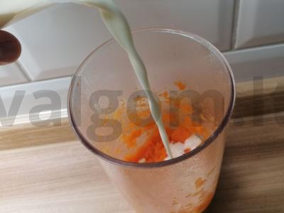 Kukurūzų ir moliūgų košė Žingsnis 1