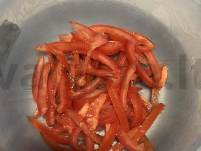 Trijų ingredientų Raudonosios jūros salotos Žingsnis 1