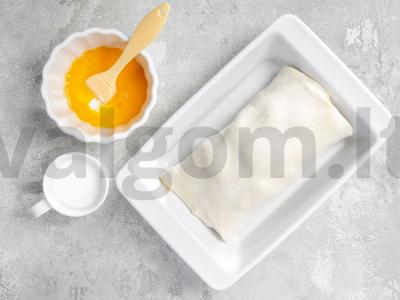 Šaldytas braškių štrudelis Žingsnis 2