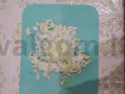 Julienne su vištiena ir grybais be orkaitės Žingsnis 3